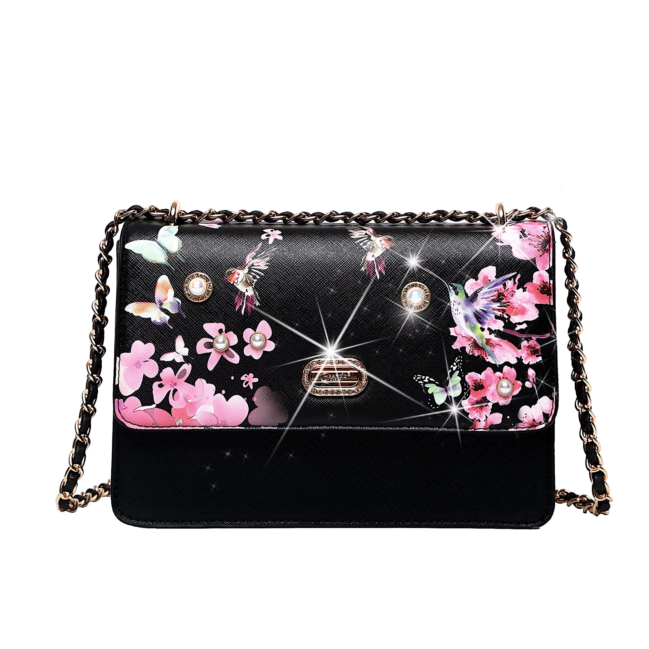 Elegant Innovation Brangio Blossom Crossbody Bag