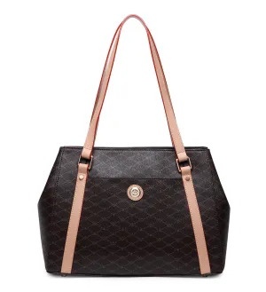 Modern Sophistication Misty Luxe Legende  Genuine Leather Handbag  [Made in Italy]