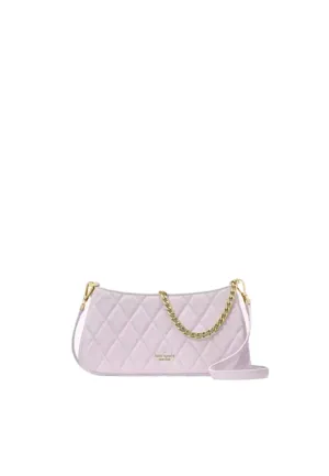 Kate Spade Carey Small Convertible Crossbody Bag In Pale Amethyst KH428 Perfect size to fit just the essentials without extra bulk