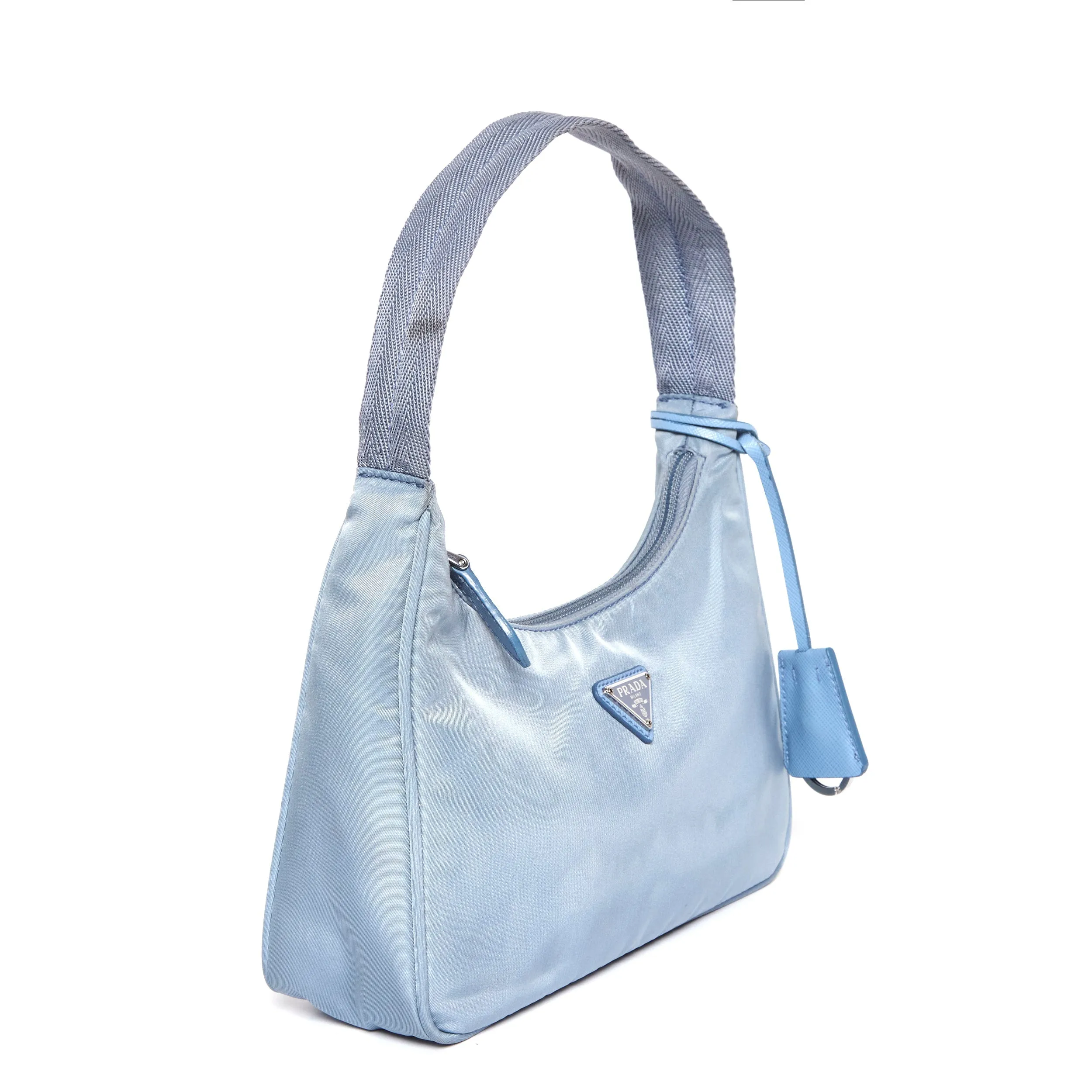PRADA Re-edition Nylon shoulder bag - Grey Soft Feel