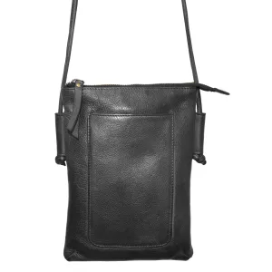 Chic leather clutch Miller Handcrafted Leather Crossbody Bags
