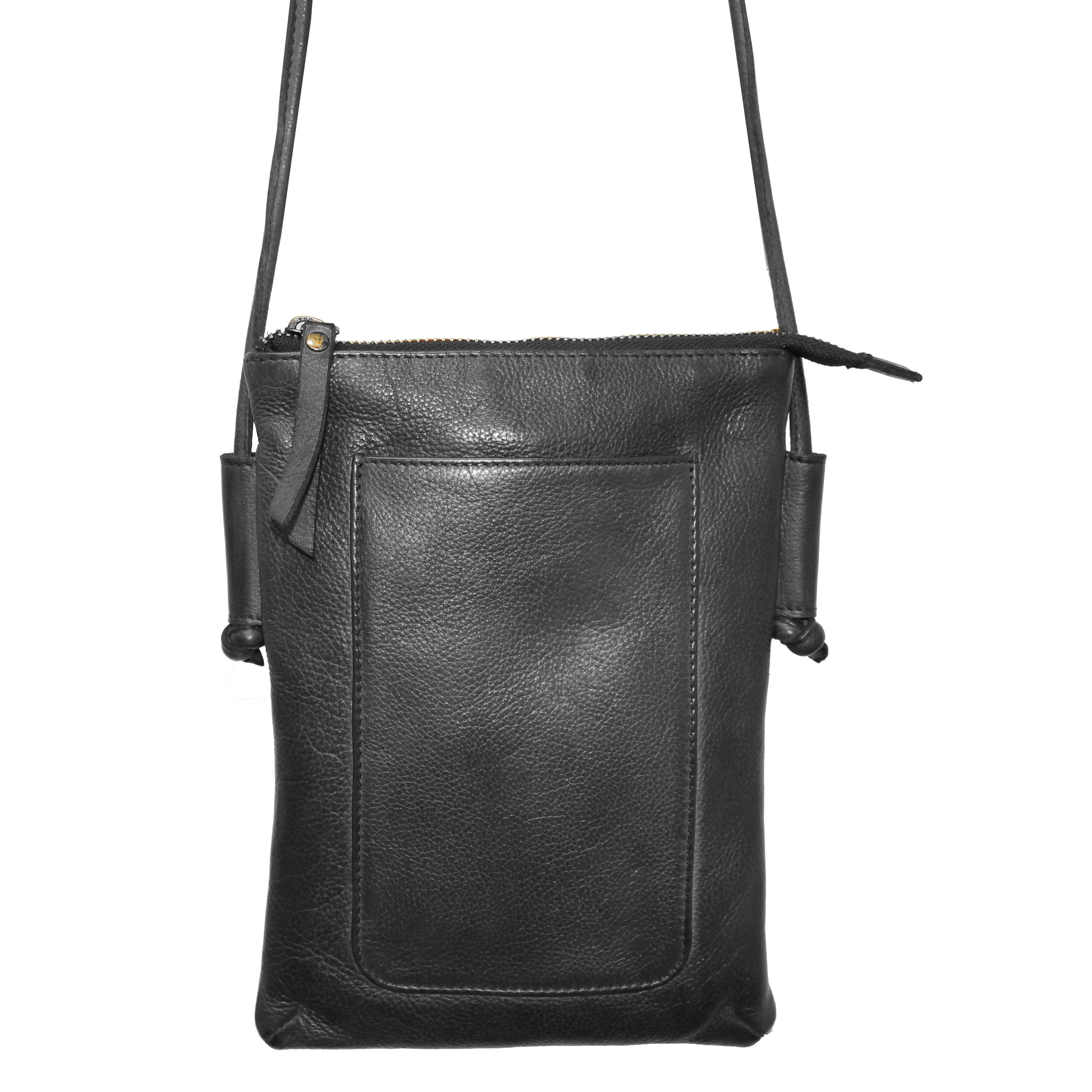 Chic leather clutch Miller Handcrafted Leather Crossbody Bags