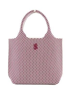 Adjustable Handle Study Explorer Sutton City Tote - Wine Diamond - Small