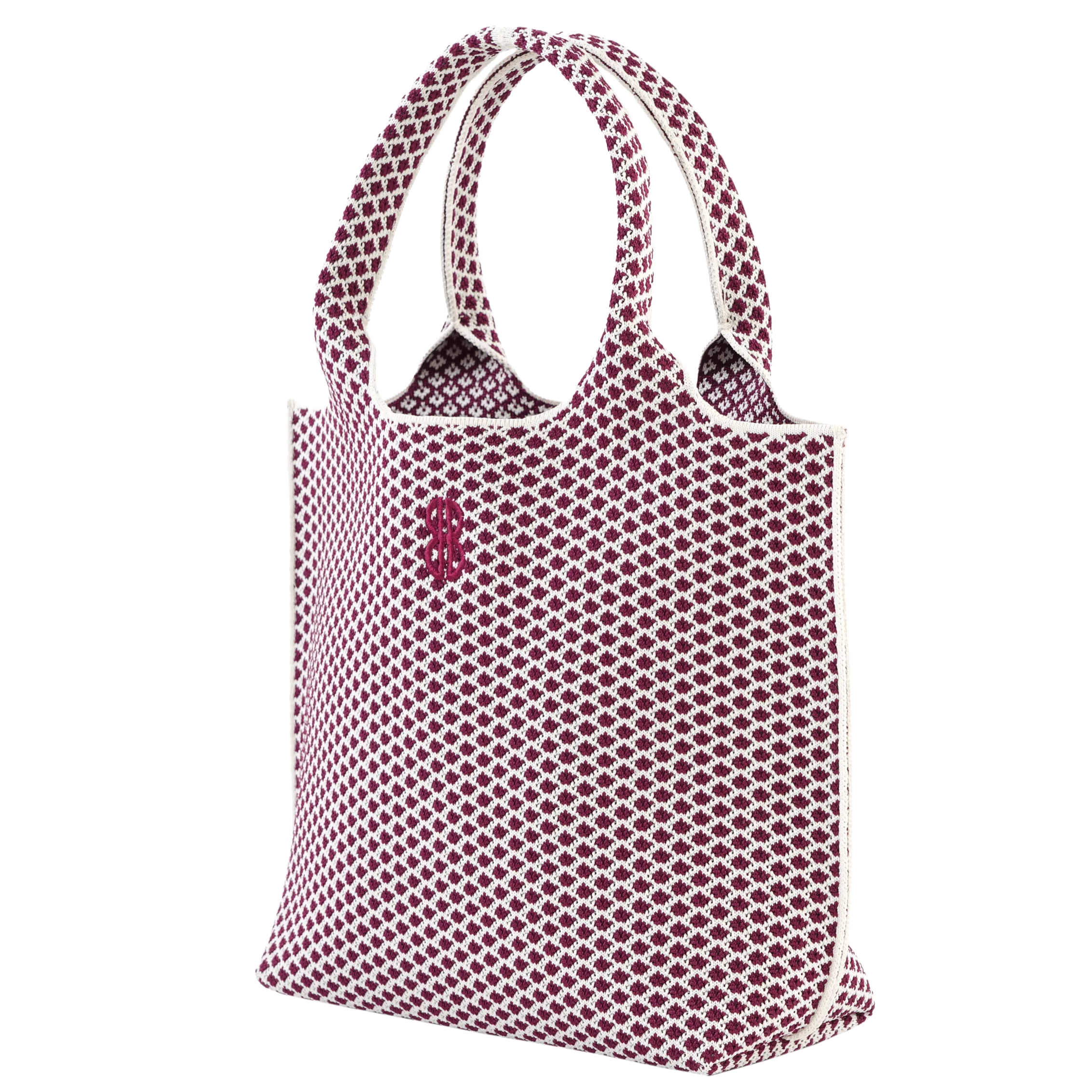 Sutton City Tote - Wine Diamond - Small Travel Friendly