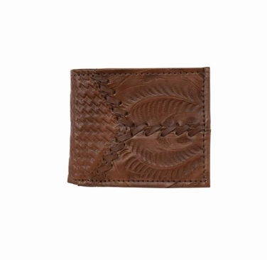 Practical storage wallet Premium Look American West Men's Collection: Leather Bi-Fold Western Wallet