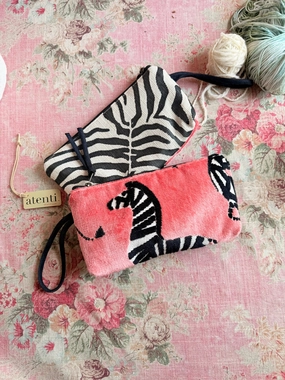 Business Look Zeeebra Tall Tool Pouch-Handmade USA, Velvet Notions Pouch