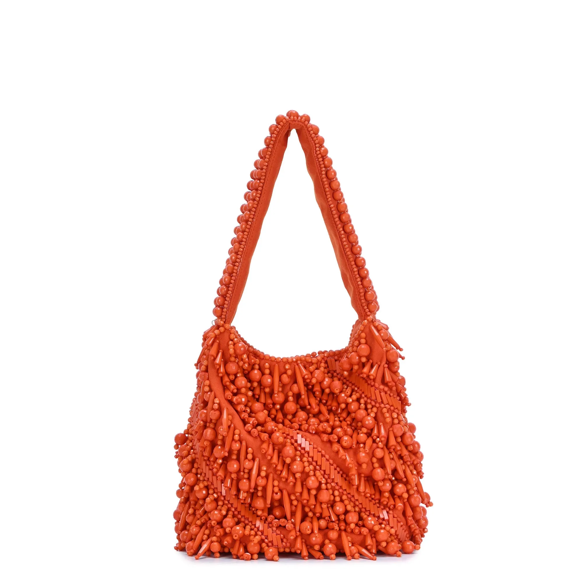 Everyday Carry Meera Beaded Handcrafted Shoulder Bag