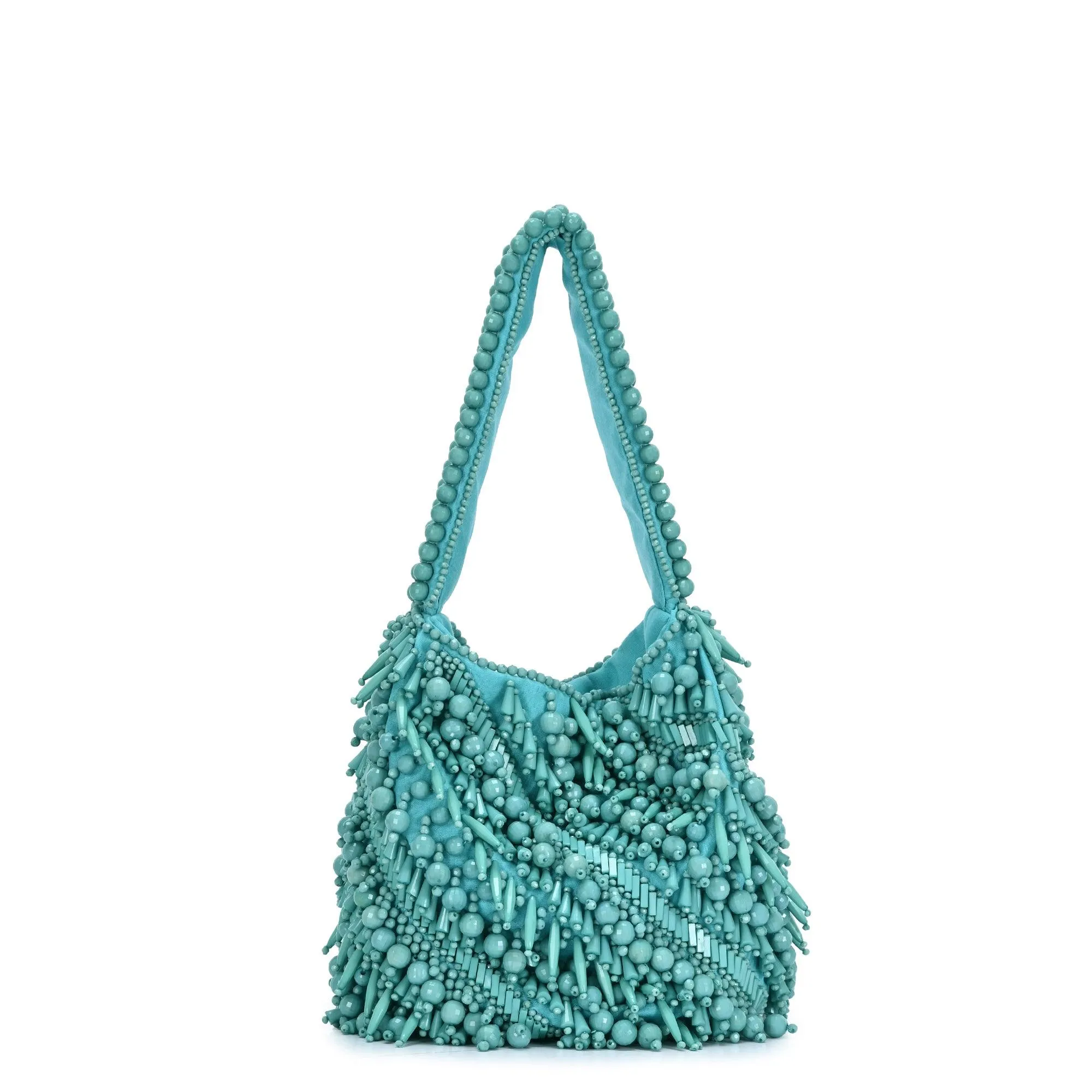 Meera Beaded Shoulder Bag Durable structure