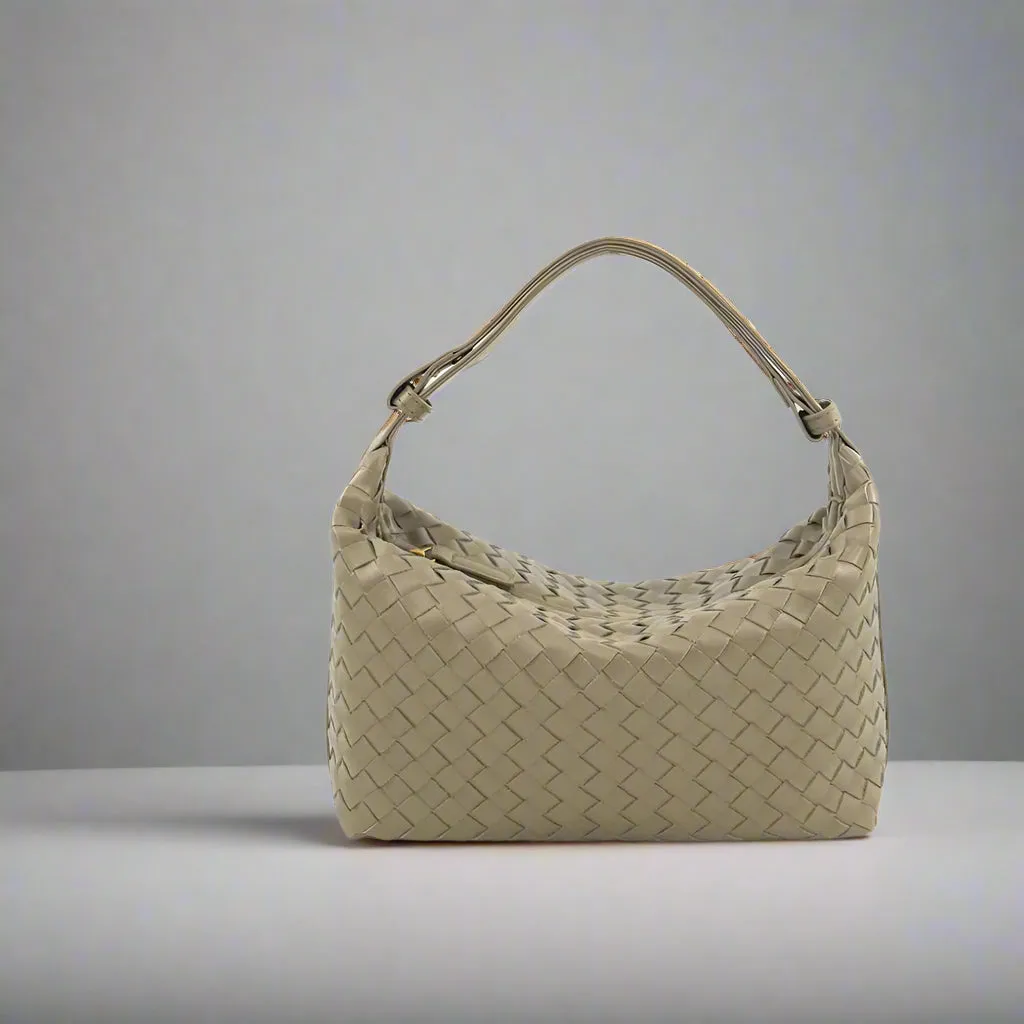 Durable Detail magnetic buckle Elise Olive Small Shoulder BC Bag