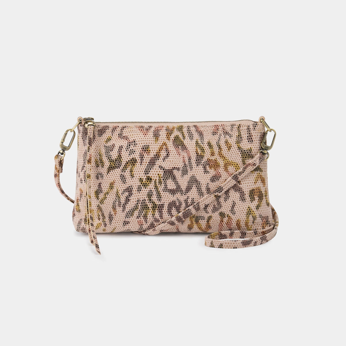 Darcy Crossbody In Printed Leather Summer Safari Luxury Texture Style Upgrade