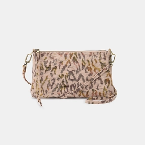Darcy Crossbody In Printed Leather Summer Safari Luxury Texture Style Upgrade