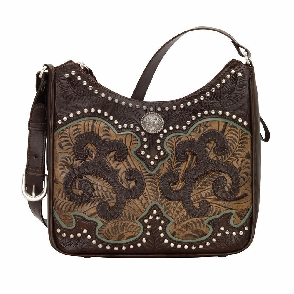 Casual Everyday Compact accessory American West Annie's Secret Concealed Carry Shoulder Handbag