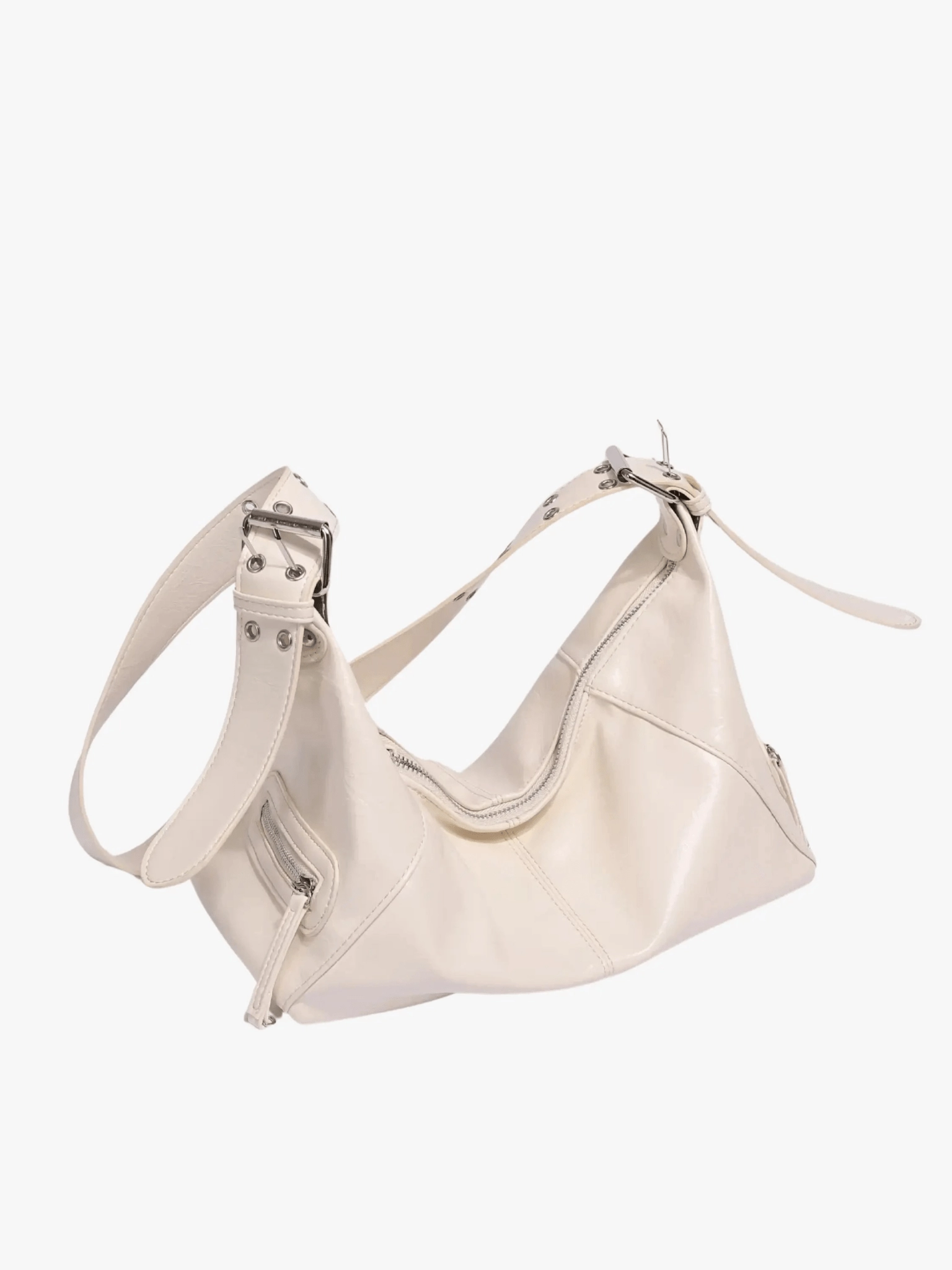 Isla | Luxe Black Patent Leather Shoulder Bag ?C Sleek & Edgy Compact Functionality