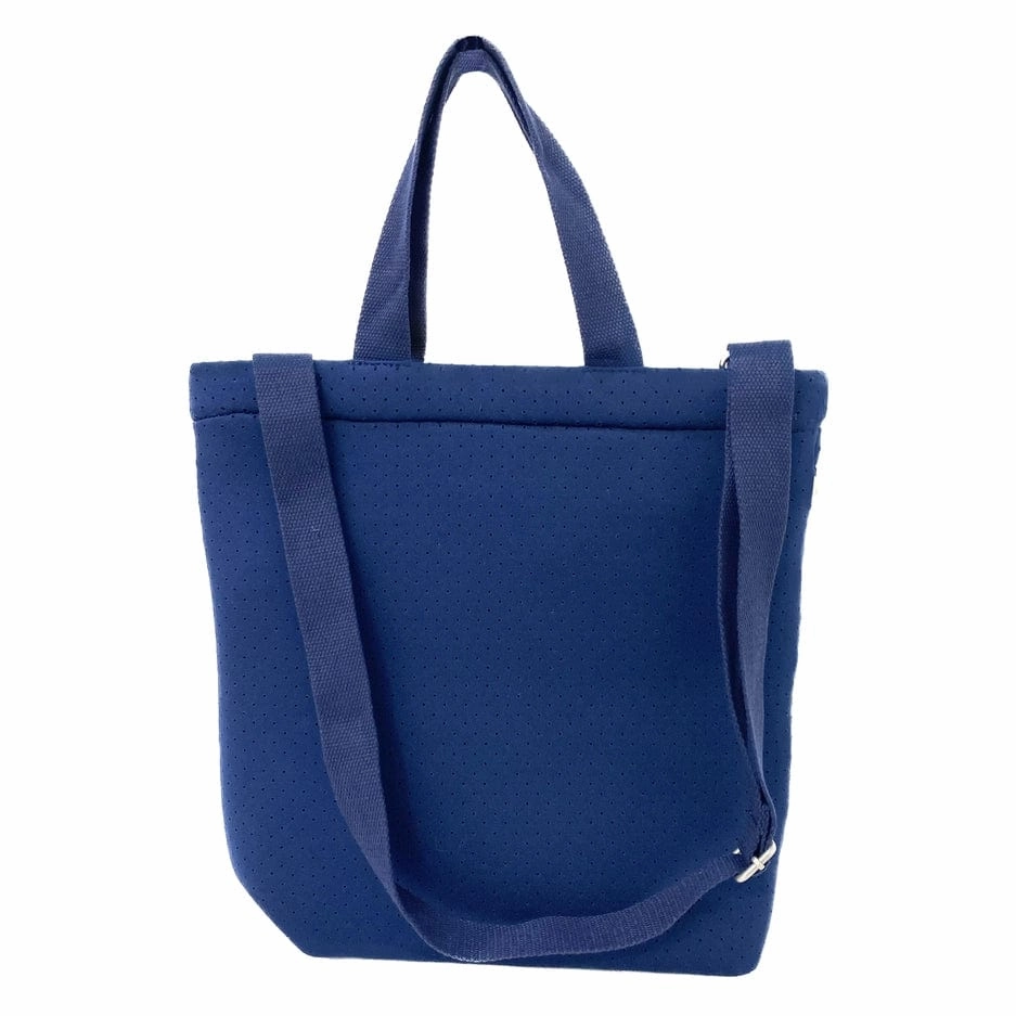 Compact Everyday Quilted Koala Neoprene Town Bag Navy