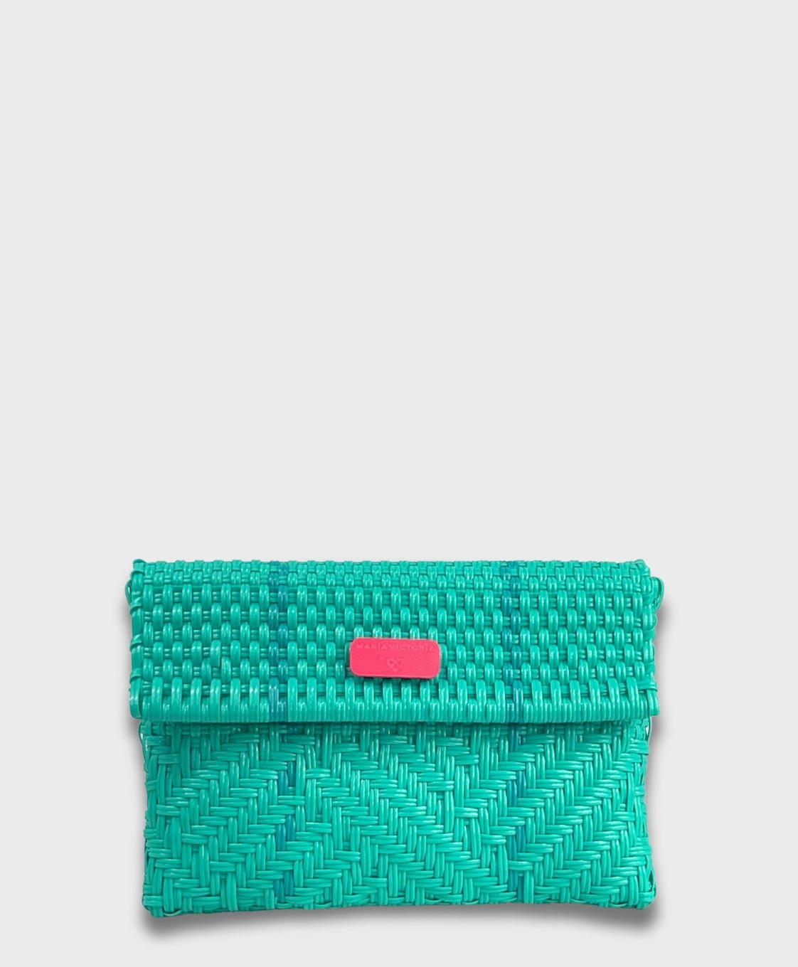 Fashion Detailing Maria Victoria | Glimmer Mint DI | Upcycled, Handwoven, Clutch