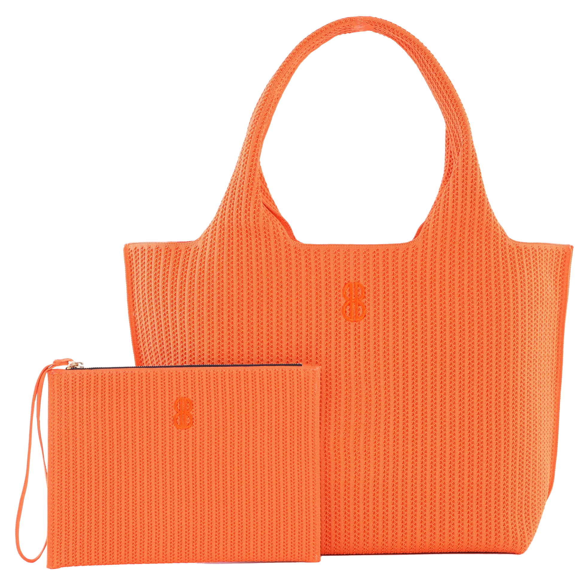 Sutton City Tote - Orange Stripe - Large Stylish Choice Daily Lifestyle