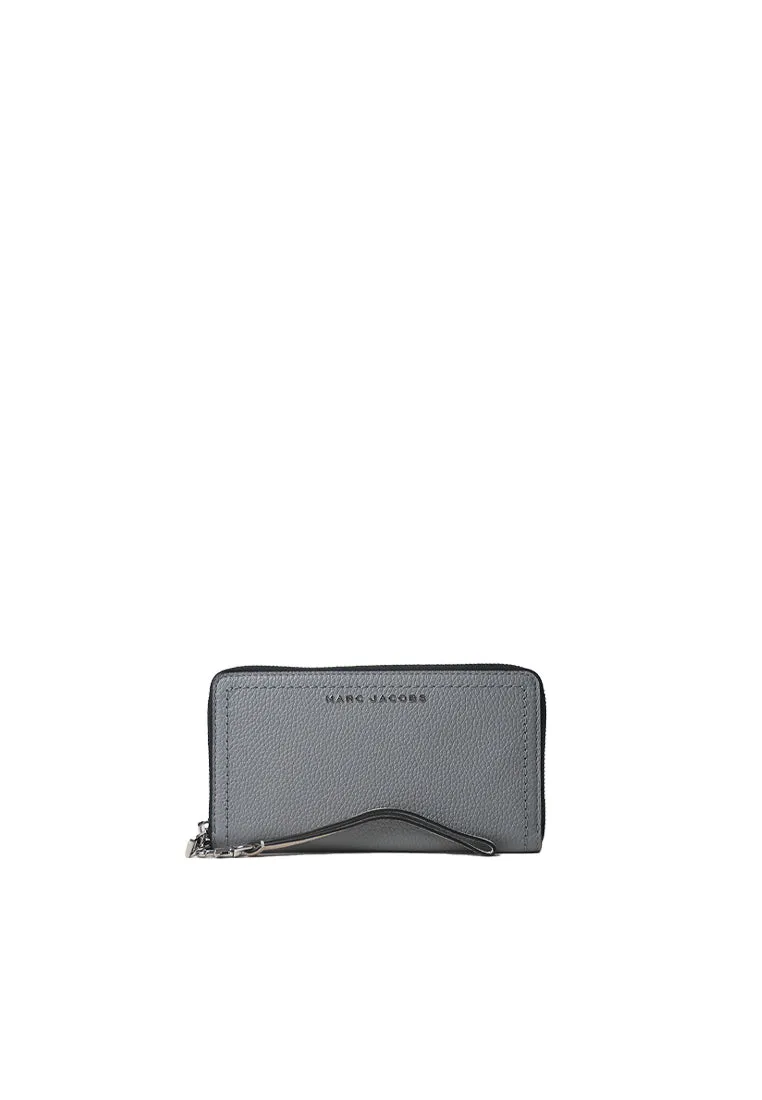 All-in-one card case Professional Appeal Marc Jacobs Groove Zip Around Continental Long Wallet In Marshmallow Multi 4P3SMP048S02