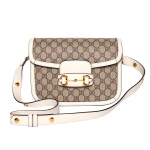 GUCCI Horsebit 1955 Shoulder Bag Functional Detail Seasonal Casual