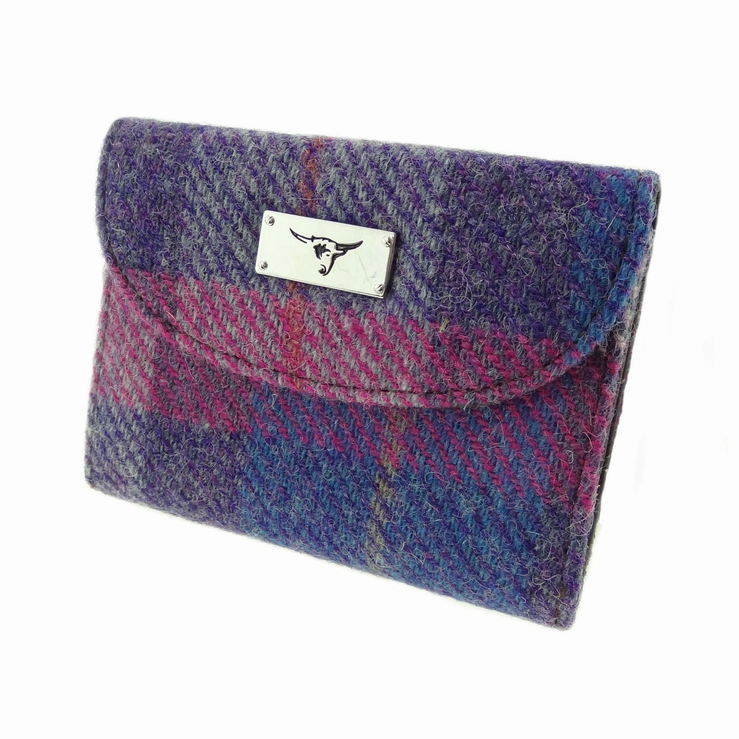 Short Wallet 'Jura'  with Harris Tweed? Durable Craftsmanship Compact Appeal