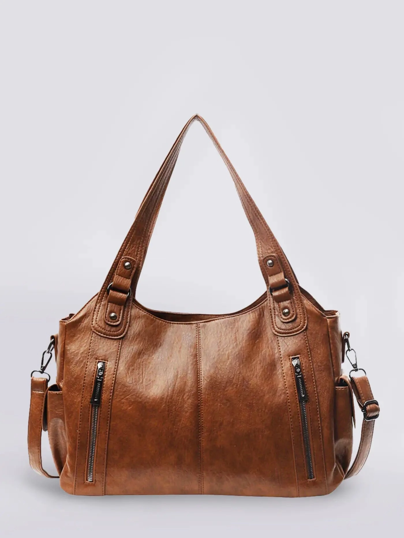 Vicky | Classic Multi-Pocket Shoulder Bag ?C Stylish & Versatile for Everyday Use Polished Craft