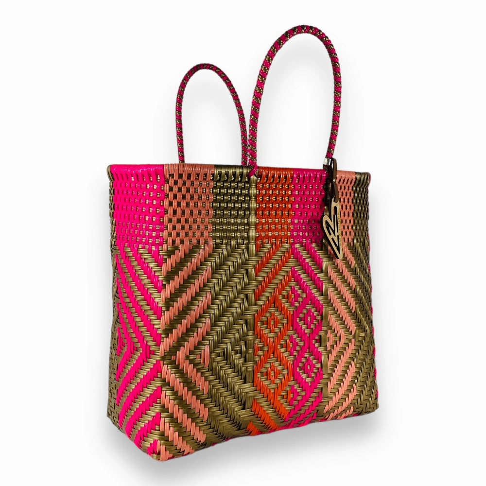 Fashion Function Maria Victoria | Mirage Totes | Upcycled, Handwoven, Multicolor Tote