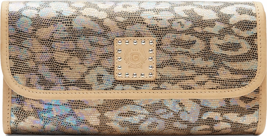 Sleek Appearance Consuela Iris Stepped Out Clutch