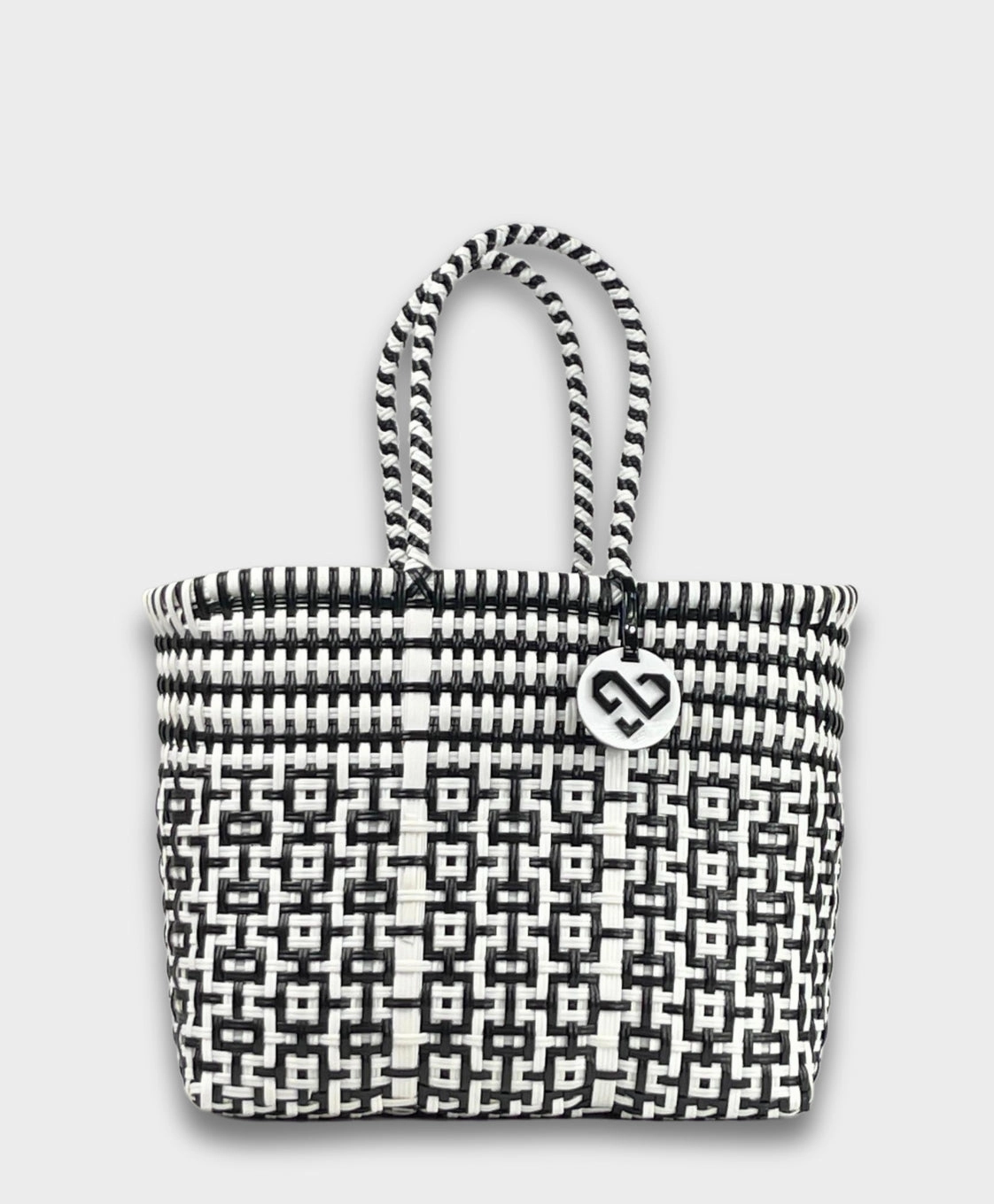 Maria Victoria | Gelato WB Tote | Upcycled, Handwoven Modern Finish Minimal Finish