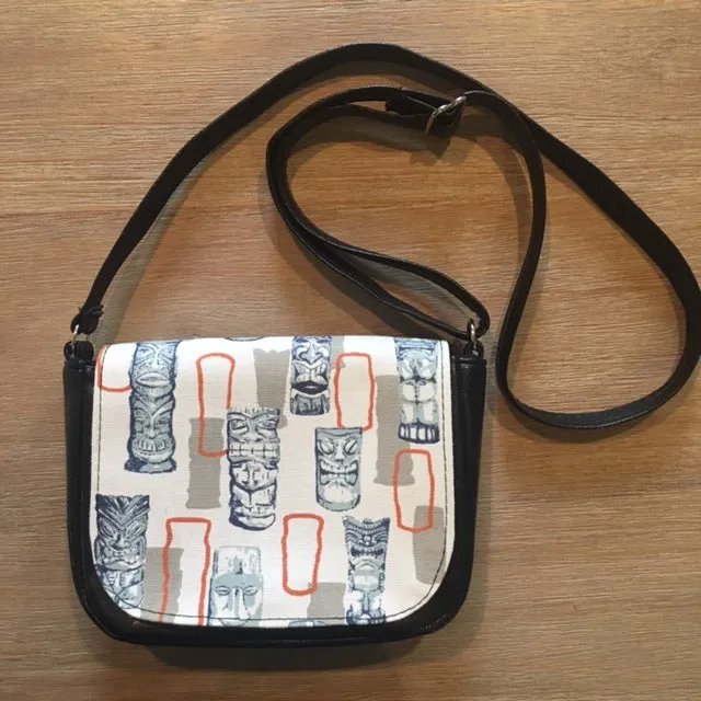 Retro Atomic Tiki Crossbody Bag Urban Outfit City Style