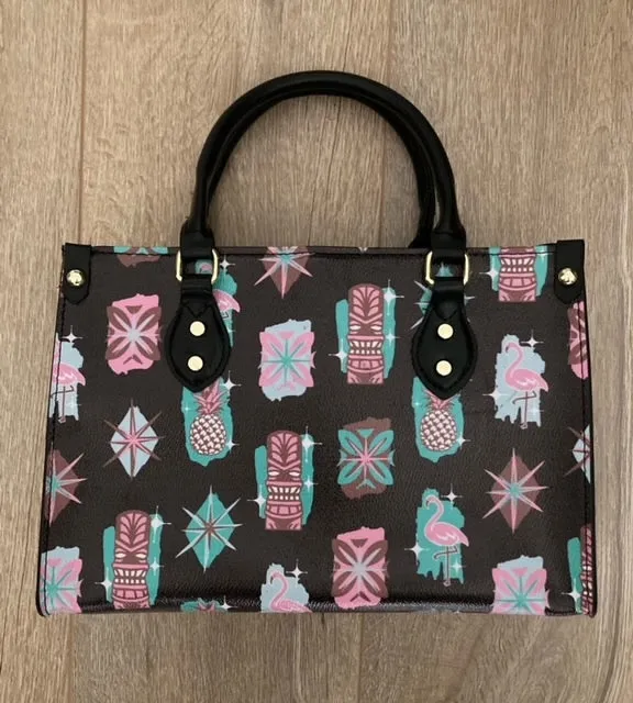 Modern Elegance Retro Tiki Box Handbag