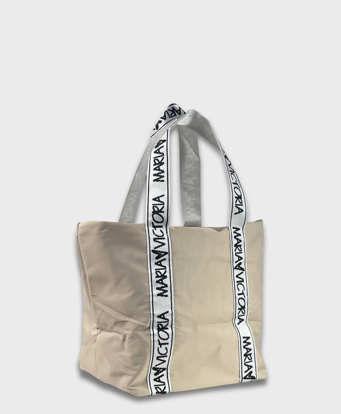 Work Bag Reusable Fashion Maria Victoria | Uptown Carry All | Upcycled, Handwoven, Tote Taupe