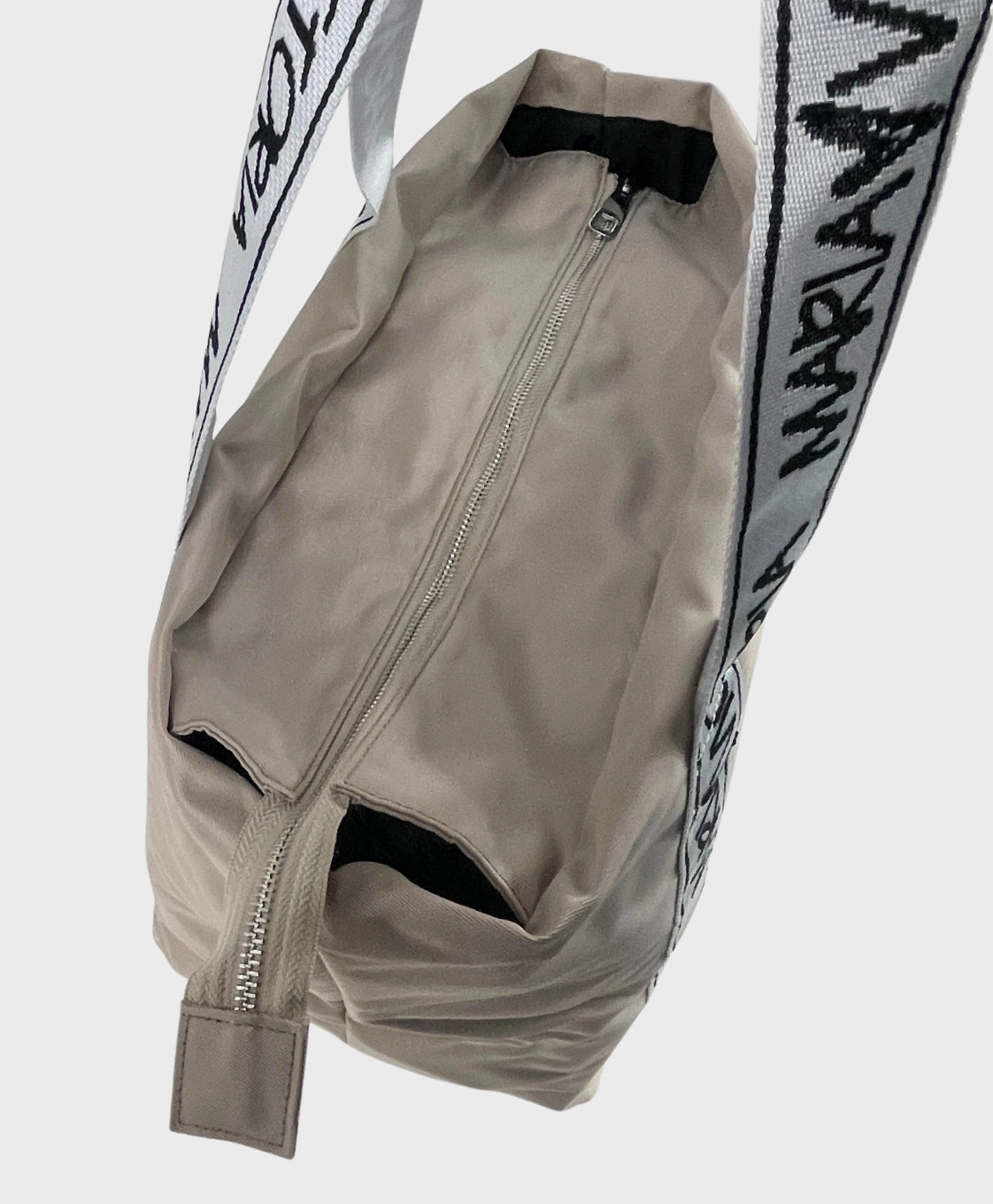 Everyday Organizer Gym Tote Maria Victoria | Uptown Carry All | Upcycled, Handwoven, Tote Taupe