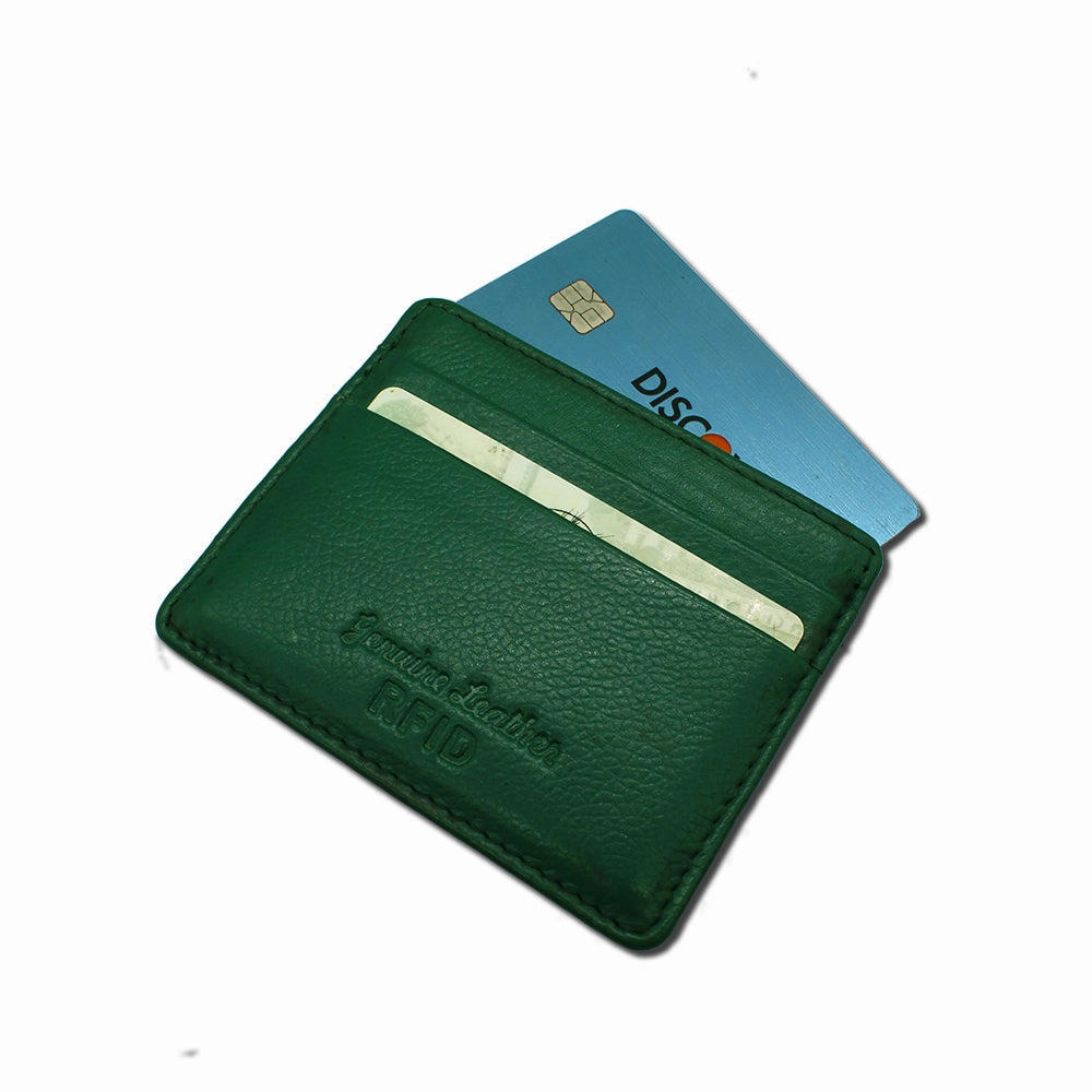 RFID Leather Cardholder Lightweight Feel Daily practicality