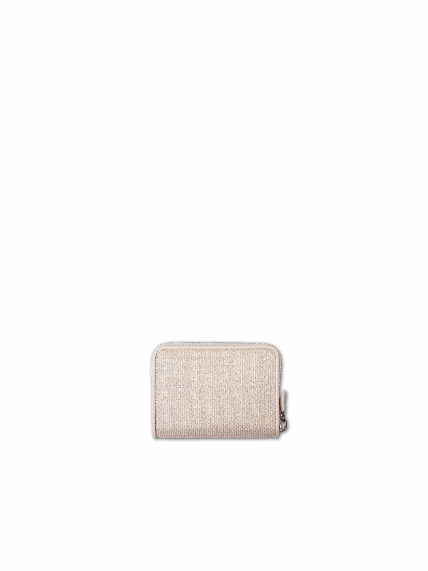 Small Zip Wallet in Horsehair Slim Construction Stylish Fit