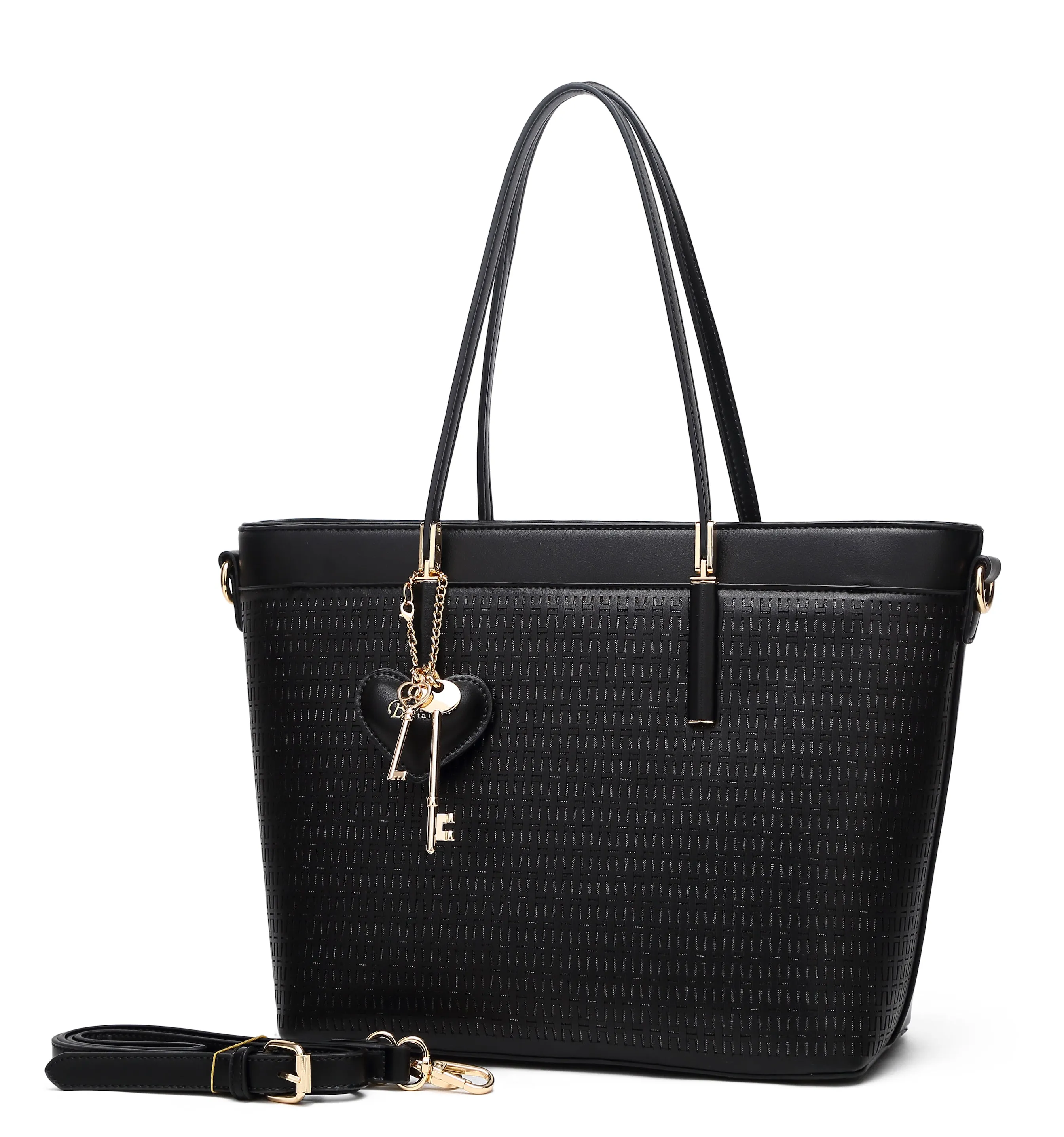 Classic Daily Sacred Love Wings Vegan Leather Unique Bling Handbag