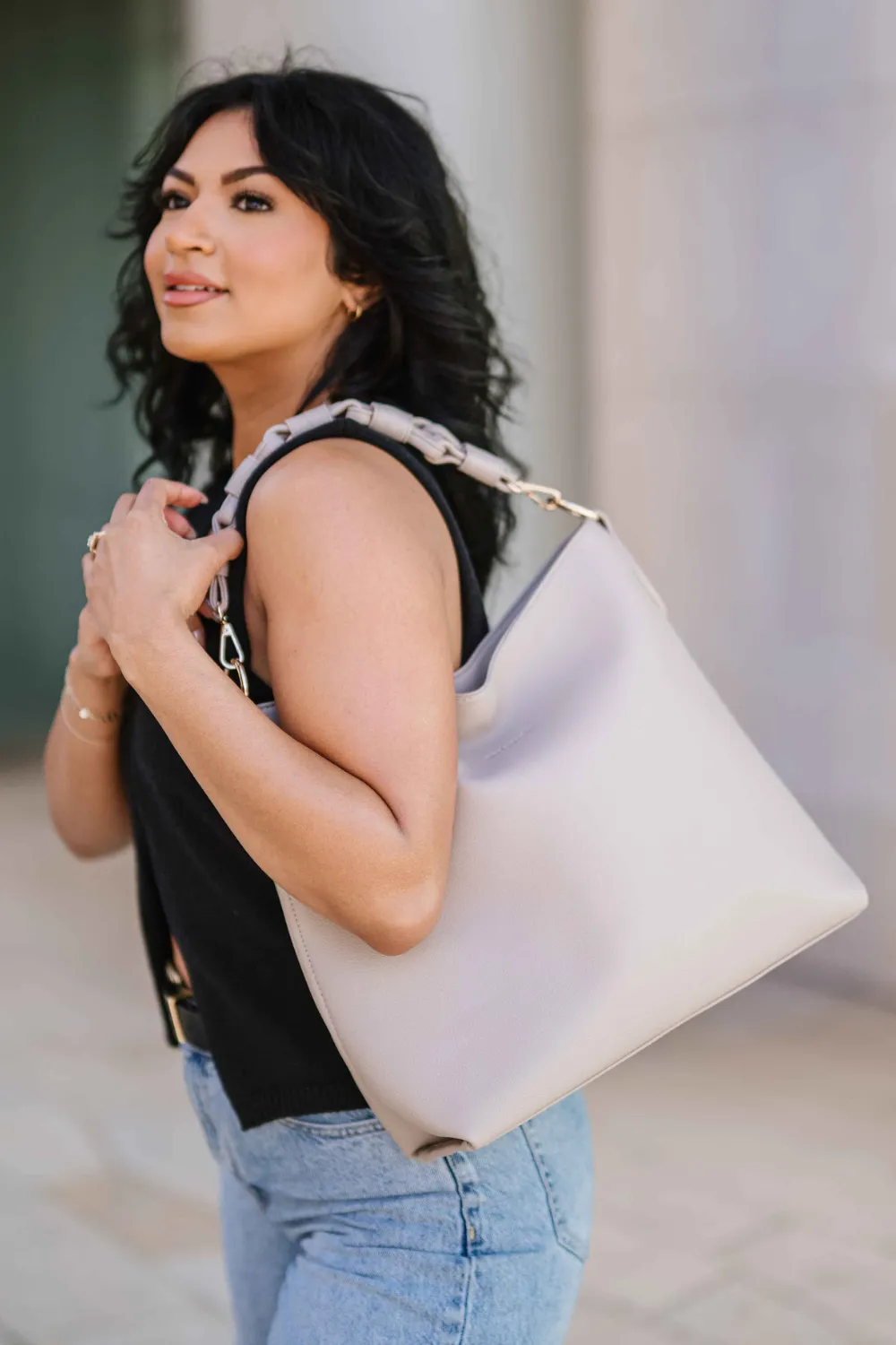 Urban Carry Great for on-the-go individuals with busy lifestyles Sawyer Convertible Slouchy Tote