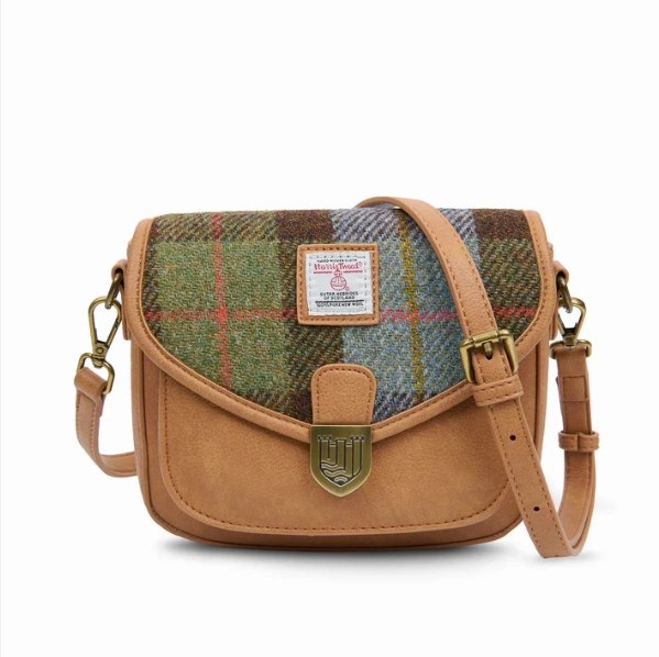 Islander? Mini Saddle Bag with Harris Tweed? Elegant Durability