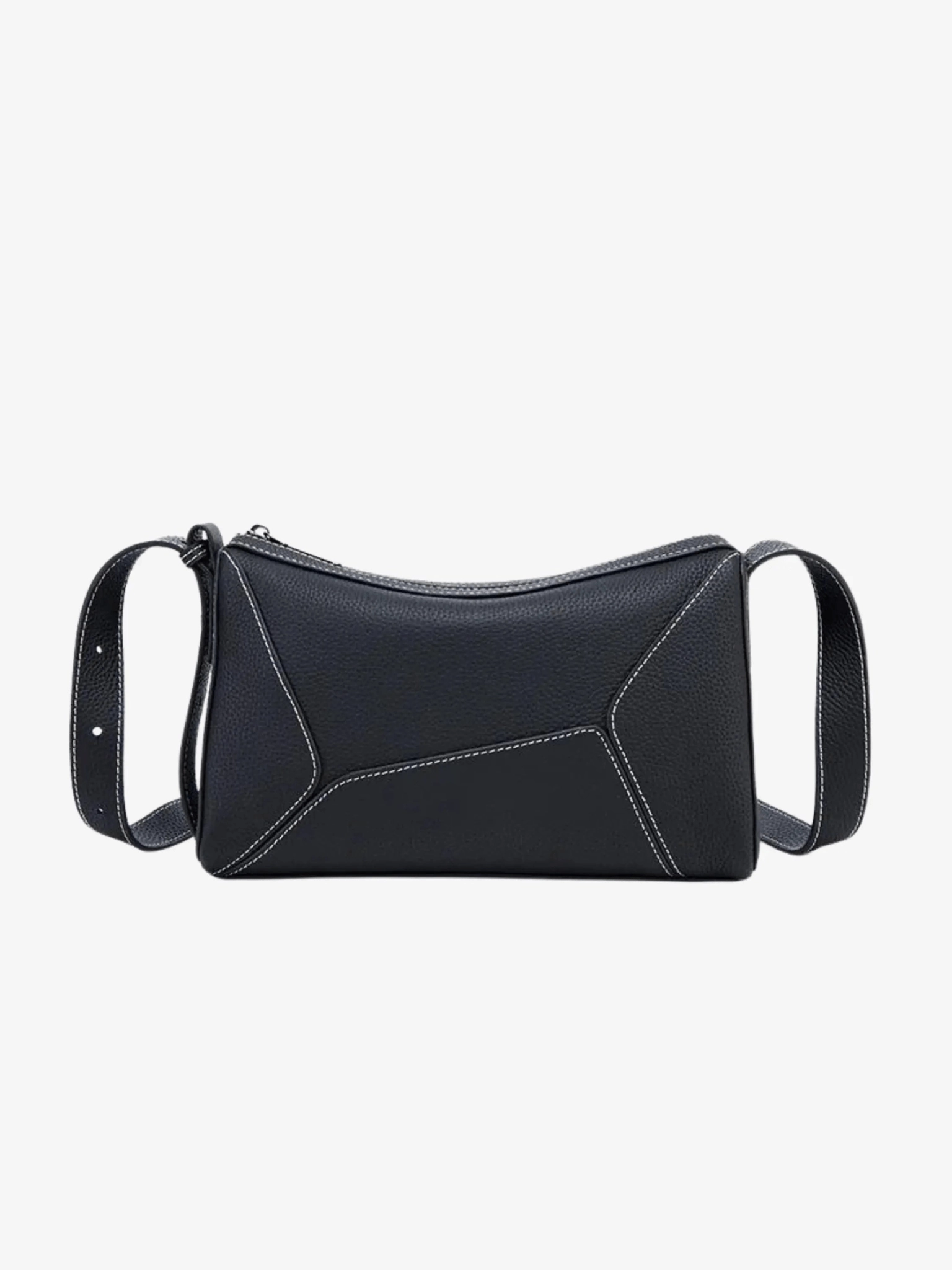 Elarielle | Contemporary Taupe Leather Shoulder Bag ?C Sleek & Versatile Minimal Style Adjustable Utility