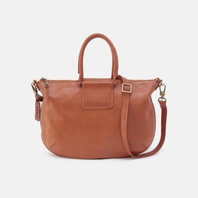 Daily Outfit Sheila Large Crossbody in Washed Leather - Harvest Wheat