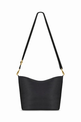City Style Elegant Touch Simonetta Leather Handbag Black