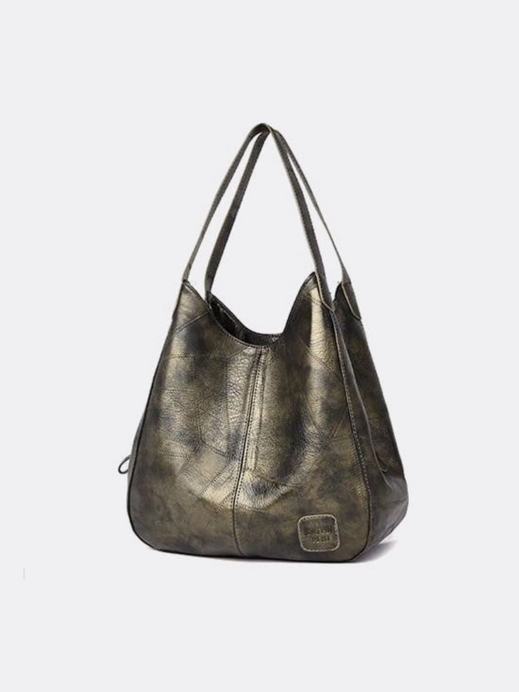 Flexible Carry Refined Simplicity Light Brown PU Leather Hobo Bag ?C Effortless Style for Everyday Use