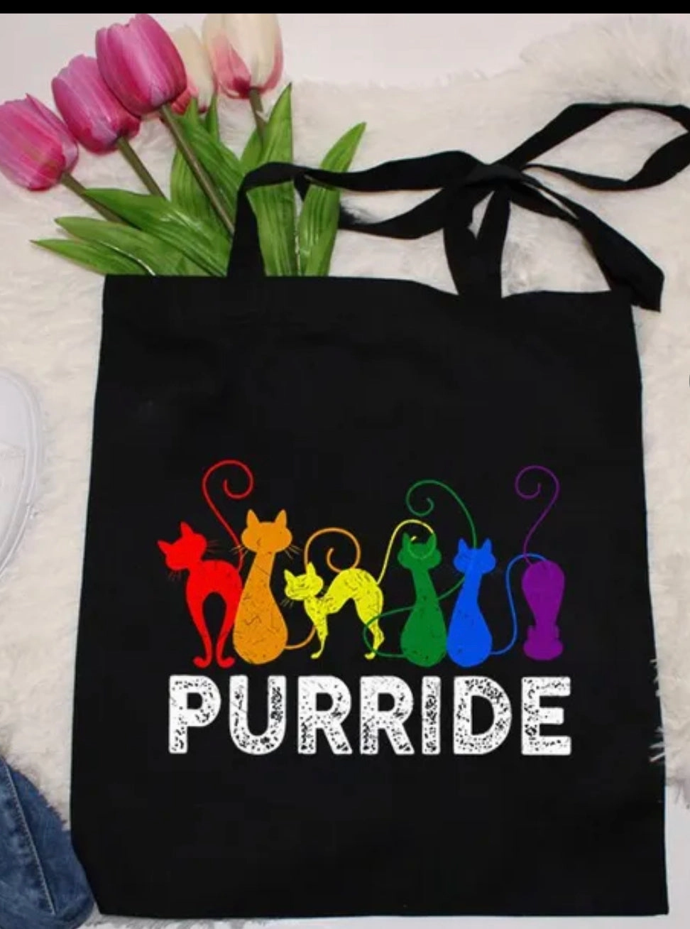 Simply ADORABLE cat totes!! Classic Shape Trendy Design