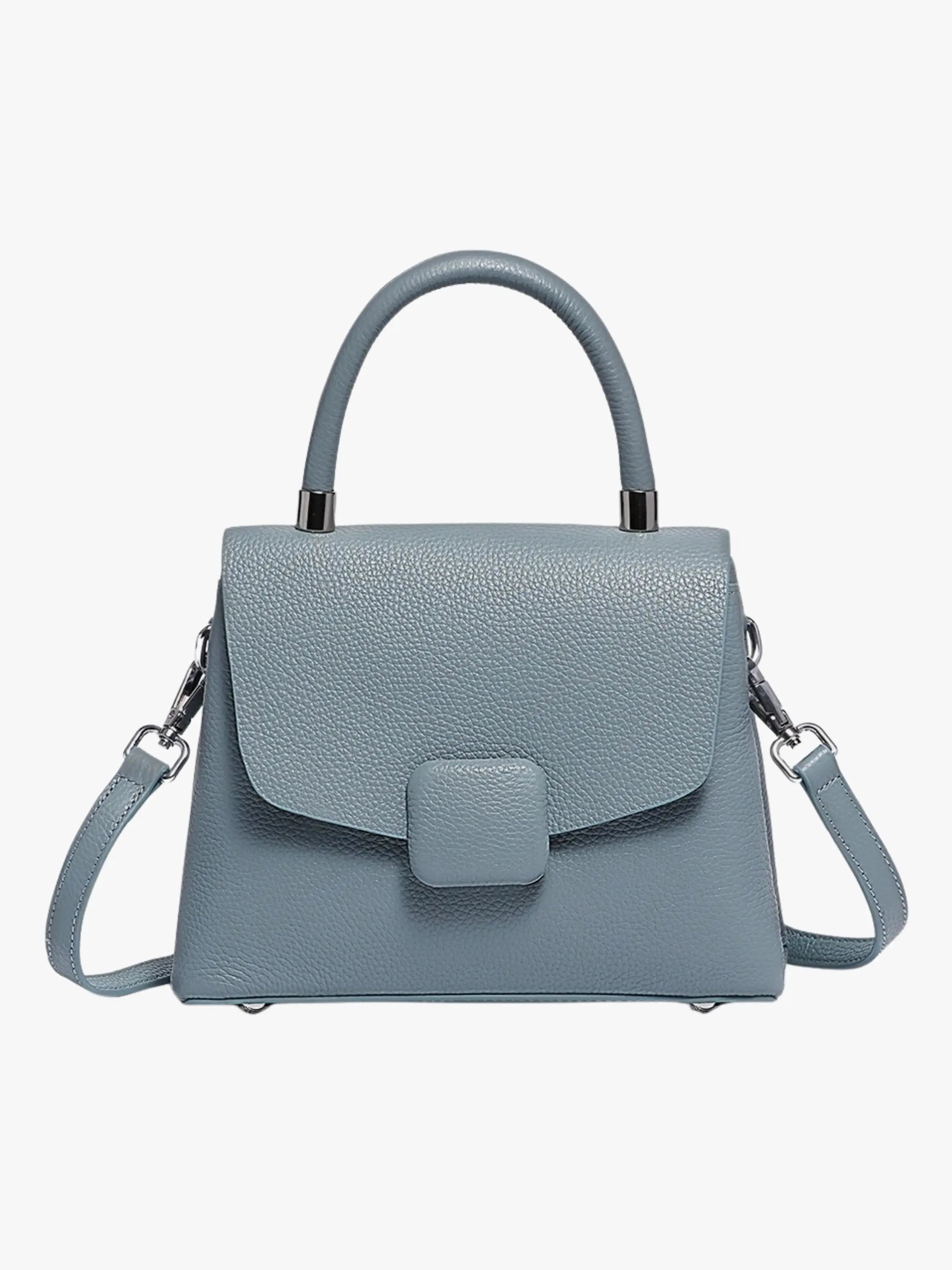 Spring Collection Skylar | Elegant Structured Leather Handbag with Timeless Appeal