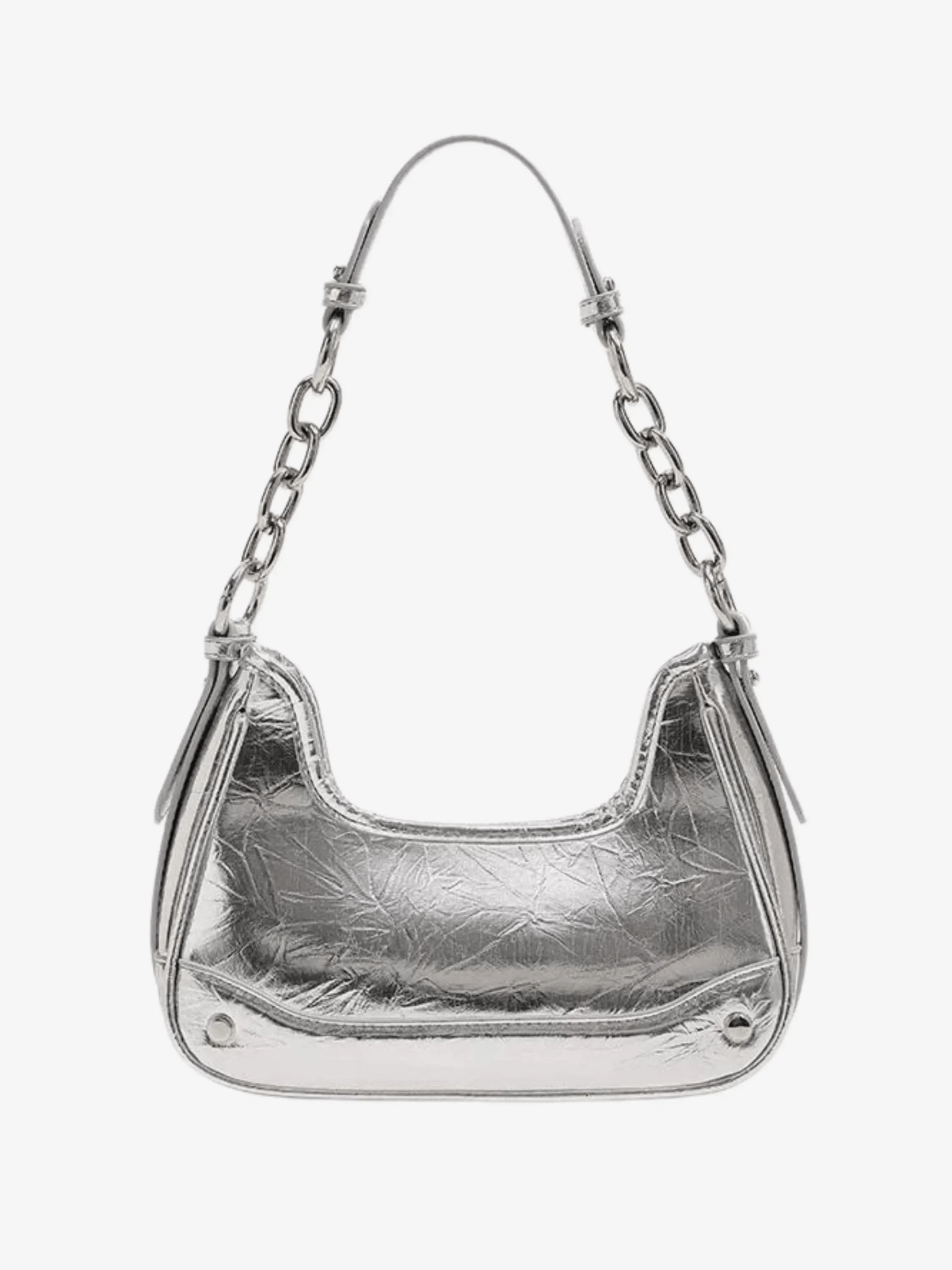 Skylar | Luxe Denim Shoulder Bag ?C Trendy & Chic Minimal Feature