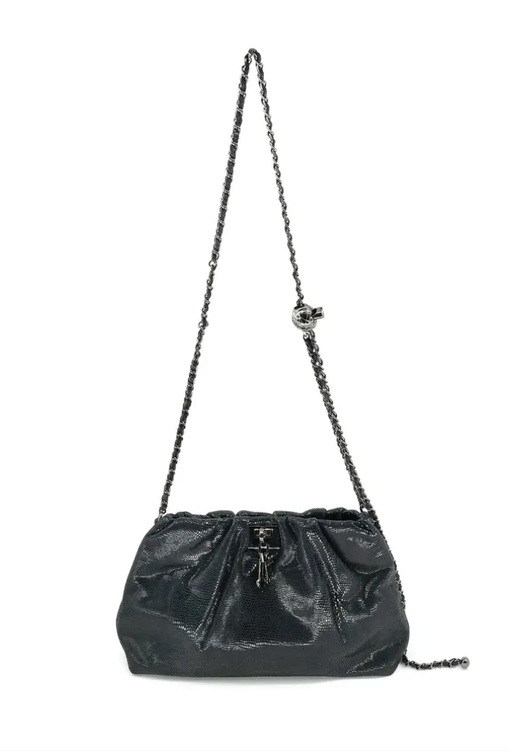 Adair Black Skin Crossbody BC Bag Winter Look