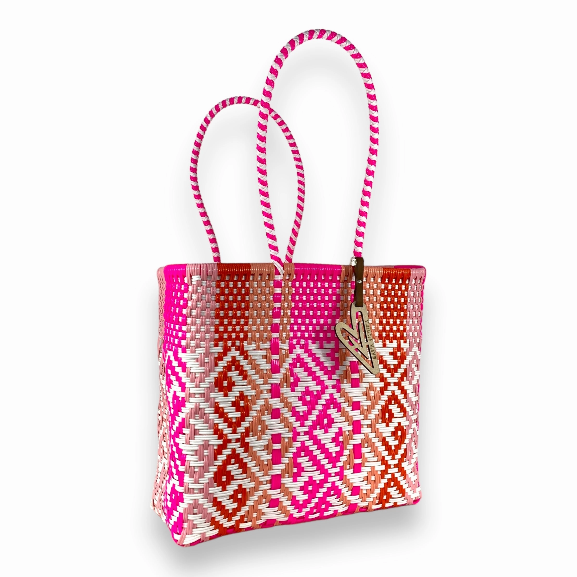 Holiday Day Maria Victoria | Halo Tote | Upcycled, Handwoven, Multicolor Tote