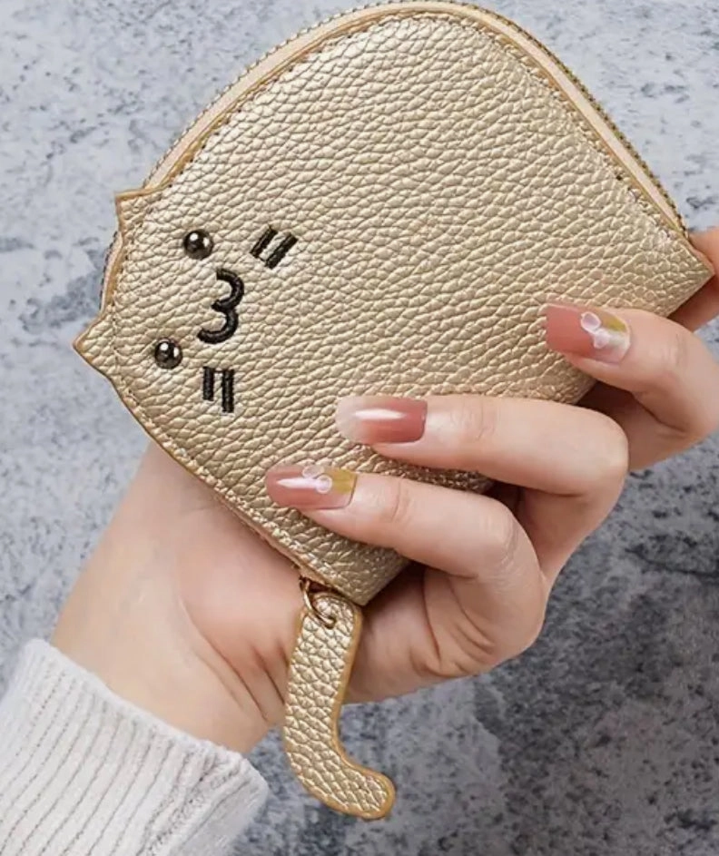 Cat Credit Card Holder Portable Utility Versatile Travel