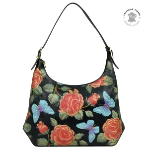 Functional Storage Slim Shoulder Hobo - 714