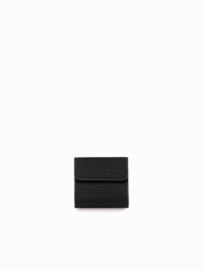 Small Flap Wallet in Horsehair Stylish Practicality