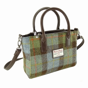 Timeless Performance Small Tote Bag 'Brora' with Harris Tweed?