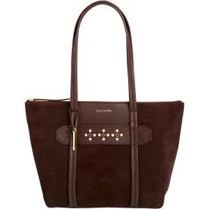 Vera Bradley Mallory Tote Bittersweet Chocolate Daily Fashion Practical Everyday